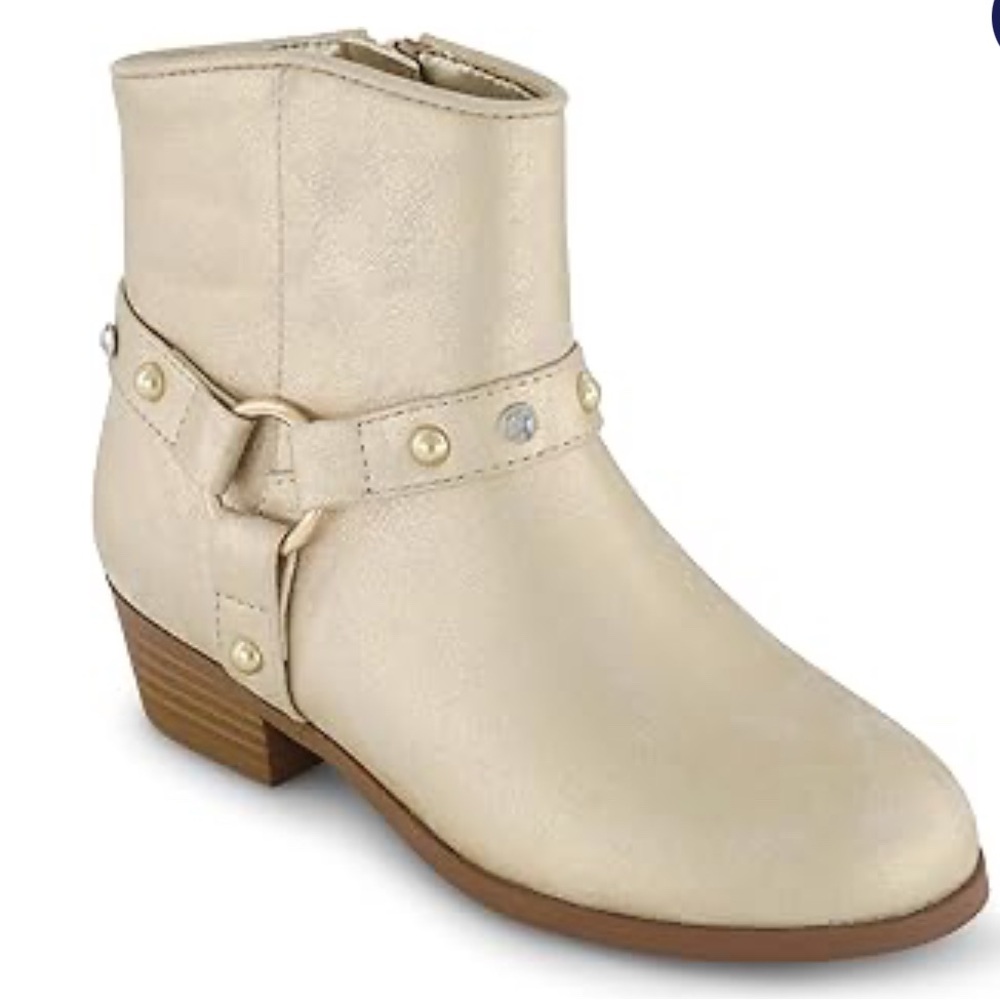 Jessica Simpson Cream Kids Ankle Boots